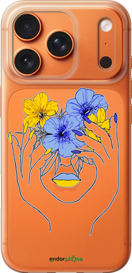 Силиконовый чехол Девушка v4 для Apple iPhone 17 PRO MAX - 5276u-4029 изображение 