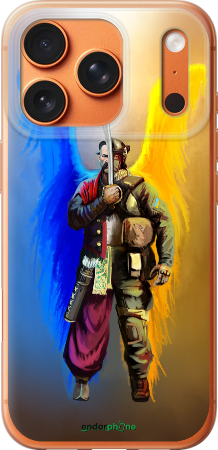 Силиконовый чехол Воин-Ангел для Apple iPhone 17 PRO MAX - 5317u-4029 изображение 