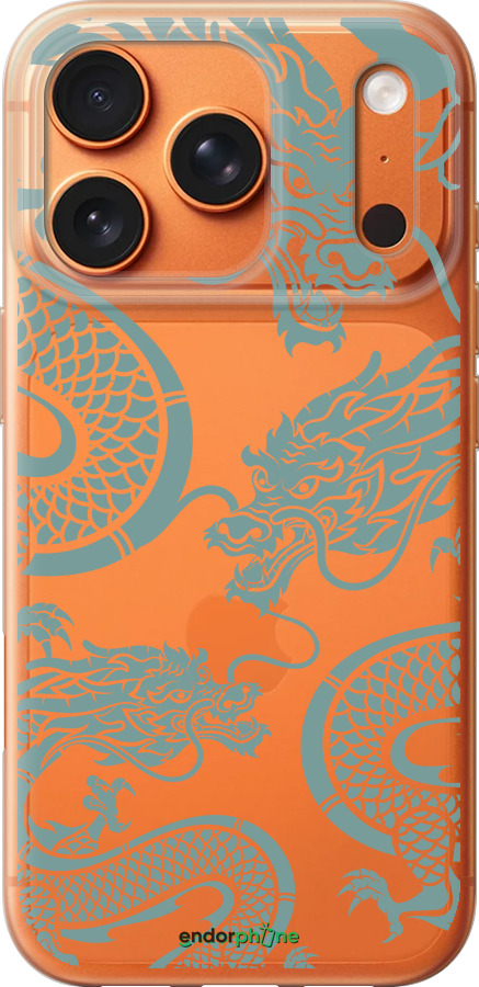 Силиконовый чехол Дракон для Apple iPhone 17 PRO MAX - 5476u-4029 изображение 