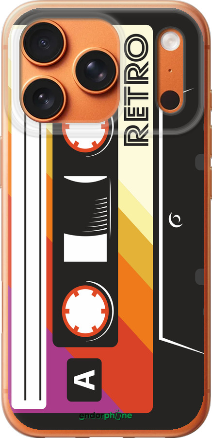 Силиконовый чехол Кассета с90 v4 для Apple iPhone 17 PRO MAX - 5532u-4029 изображение 