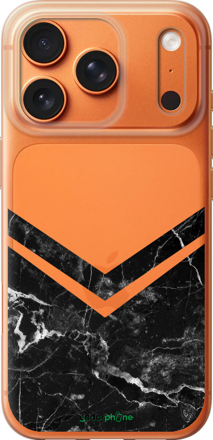 Силиконовый чехол Мраморный шеврон для Apple iPhone 17 PRO MAX - 5570u-4029 изображение 