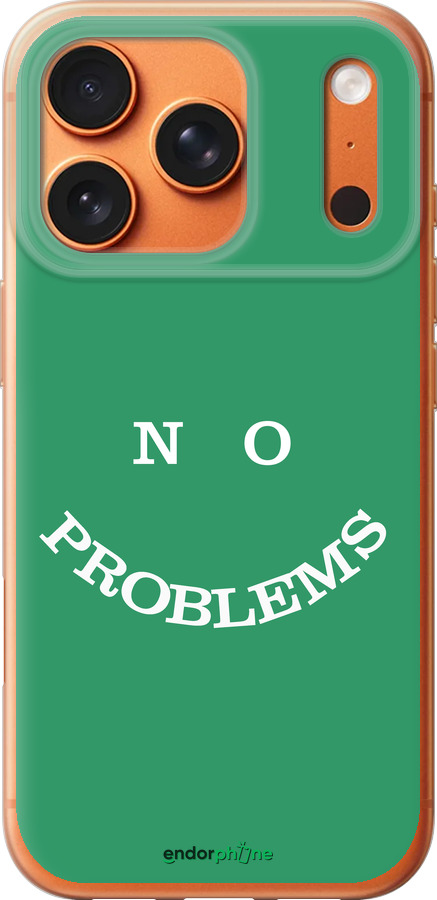 Силиконовый чехол No Problems для Apple iPhone 17 PRO MAX - 5573u-4029 изображение 