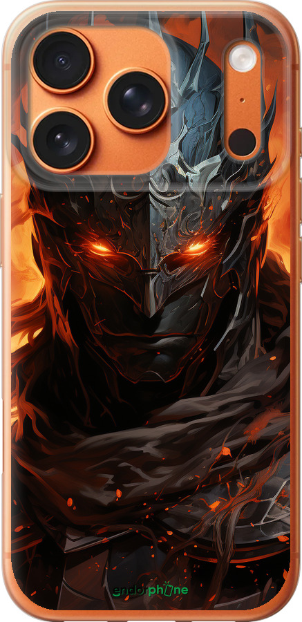 Силиконовый чехол Темный рыцарь для Apple iPhone 17 PRO MAX - 5650u-4029 изображение 