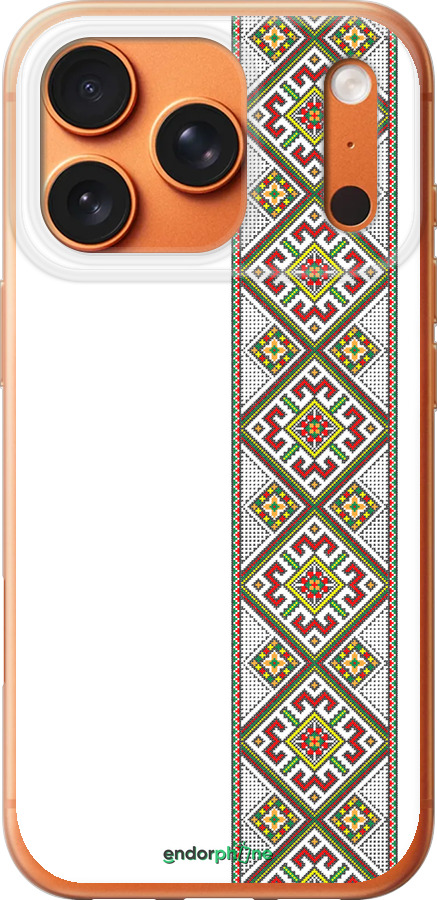 Силиконовый чехол Вышиванка 8 для Apple iPhone 17 PRO MAX - 574u-4029 изображение 