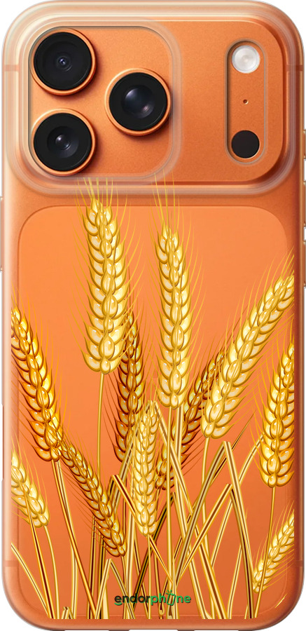 Силиконовый чехол Колоски пшеници для Apple iPhone 17 PRO MAX - 5866u-4029 изображение 
