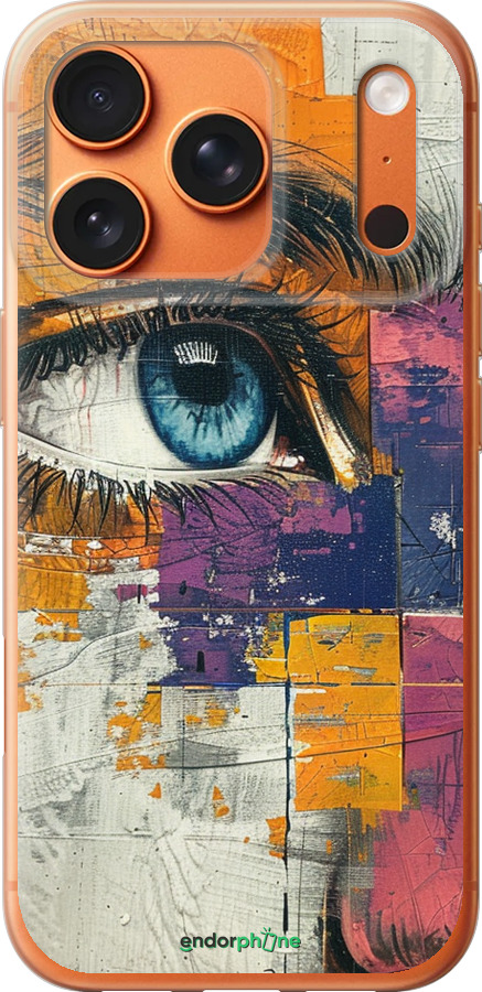 Силіконовий чехол Кольорова фреска для Apple iPhone 17 PRO MAX - 6032u-4029 изображение 