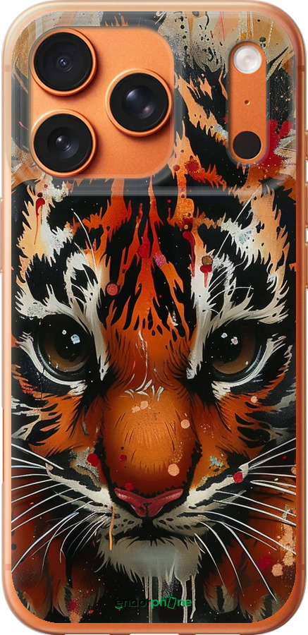 Силиконовый чехол Mini tiger для Apple iPhone 17 PRO MAX - 6052u-4029 изображение 
