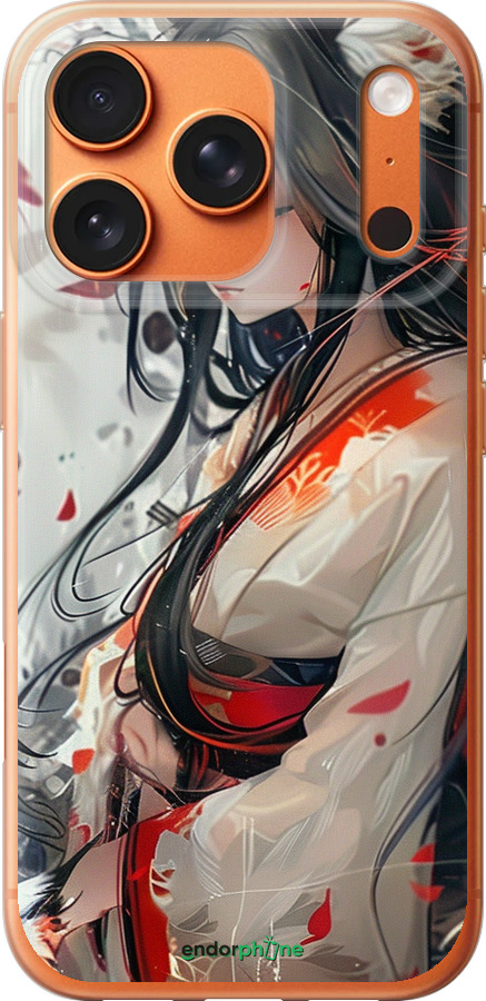 Силиконовый чехол Кицуне для Apple iPhone 17 PRO MAX - 6073u-4029 изображение 