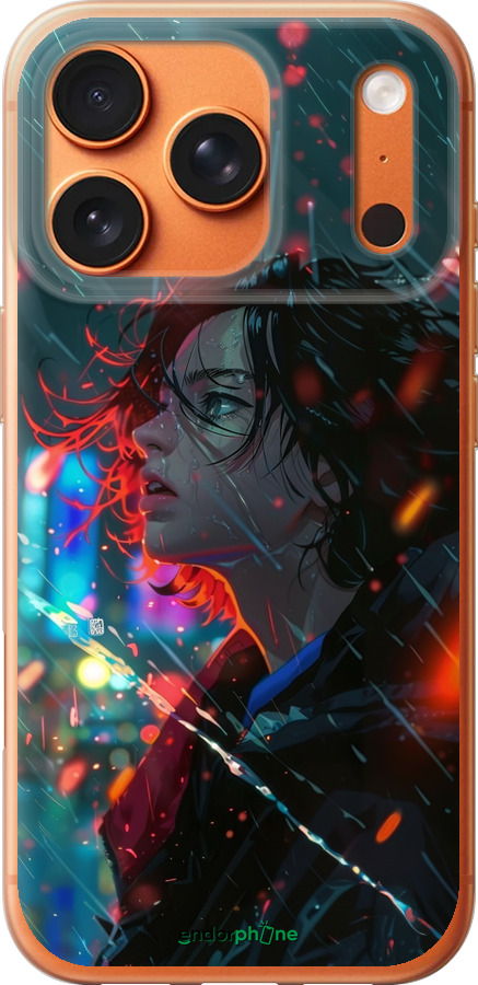 Силиконовый чехол Ночные огни для Apple iPhone 17 PRO MAX - 6096u-4029 изображение 