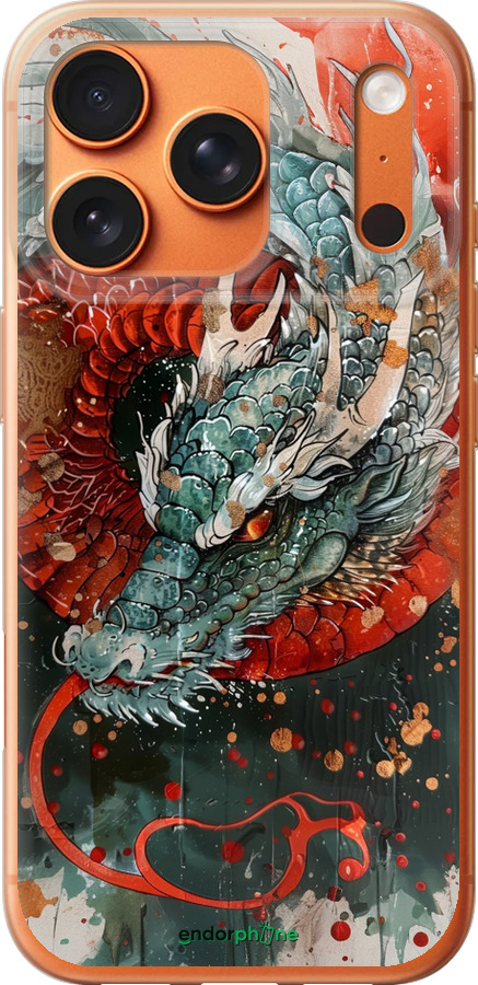 Силиконовый чехол Стихия огня для Apple iPhone 17 PRO MAX - 6101u-4029 изображение 