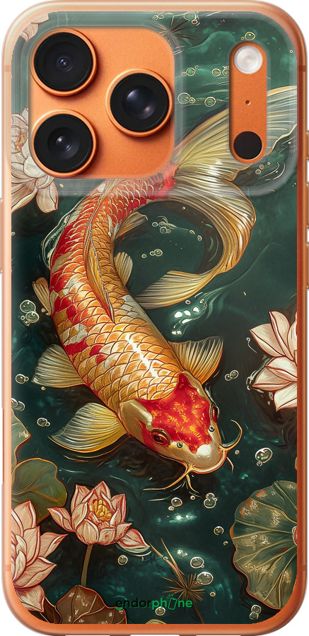 Силиконовый чехол Мелодия Лотоса для Apple iPhone 17 PRO MAX - 6106u-4029 изображение 