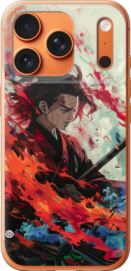 Силиконовый чехол Битва стихий для Apple iPhone 17 PRO MAX - 6110u-4029 изображение 