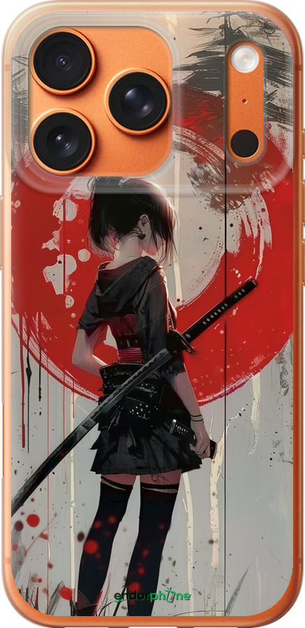 Силиконовый чехол Сумерки воина: Танец с катаной для Apple iPhone 17 PRO MAX - 6123u-4029 изображение 