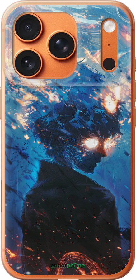 Силиконовый чехол Сатору Годжо для Apple iPhone 17 PRO MAX - 6129u-4029 изображение 