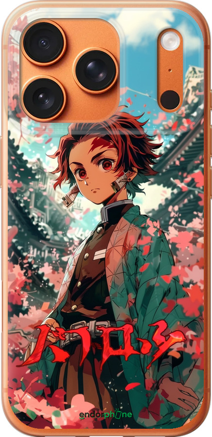 Силиконовый чехол Tanjiro Kamado для Apple iPhone 17 PRO MAX - 6132u-4029 изображение 