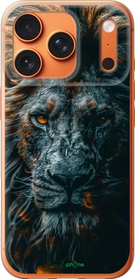 Силиконовый чехол Лев в сумерках для Apple iPhone 17 PRO MAX - 6154u-4029 изображение 