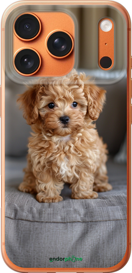 Силиконовый чехол Mini-maltipoo для Apple iPhone 17 PRO MAX - 6158u-4029 изображение 