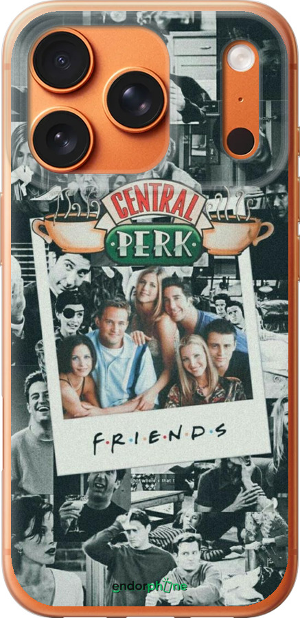 Силиконовый чехол Друзья для Apple iPhone 17 PRO MAX - 6276u-4029 изображение 