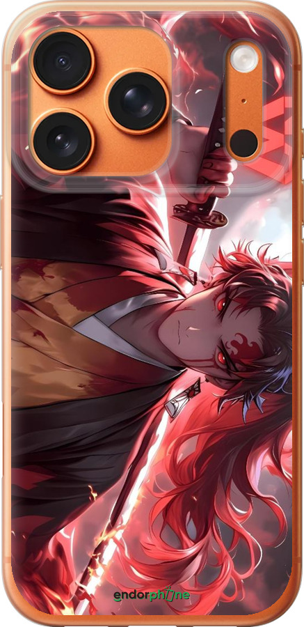 Силіконовий чехол Аниме воин для Apple iPhone 17 PRO MAX - 6281u-4029 изображение 