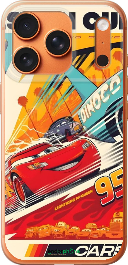 Силиконовый чехол Тачки для Apple iPhone 17 PRO MAX - 6288u-4029 изображение 