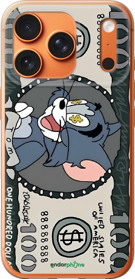 Силиконовый чехол Том и джерри для Apple iPhone 17 PRO MAX - 6291u-4029 изображение 