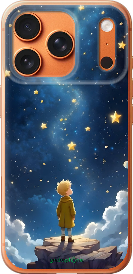 Силиконовый чехол Маленький принц для Apple iPhone 17 PRO MAX - 6326u-4029 изображение 