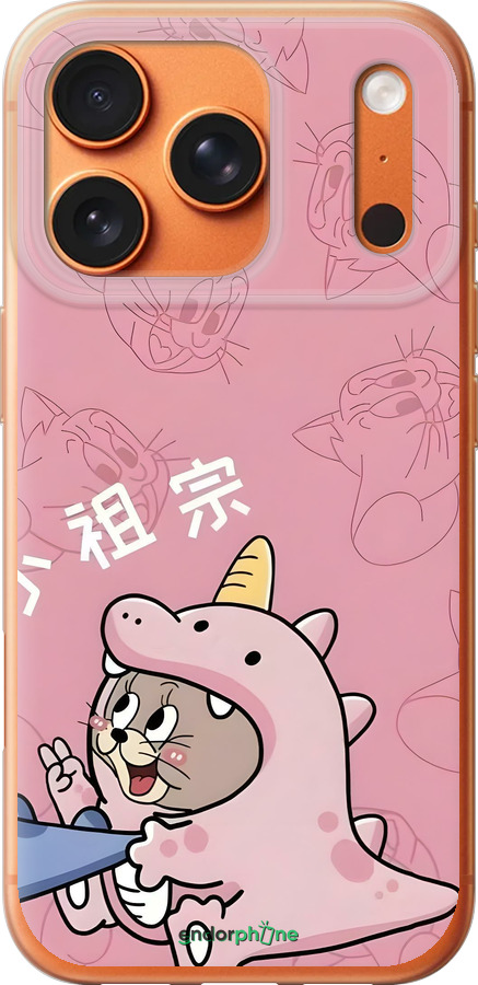 Силиконовый чехол Том и джерри 2 для Apple iPhone 17 PRO MAX - 6359u-4029 изображение 