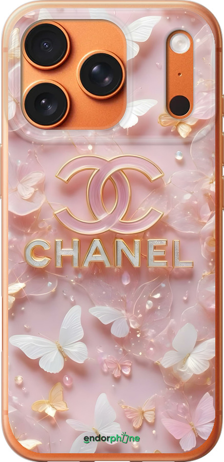 Силиконовый чехол Шанель для Apple iPhone 17 PRO MAX - 6366u-4029 изображение 