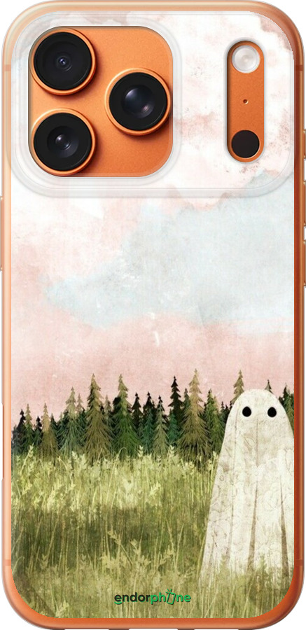 Силиконовый чехол Привидение для Apple iPhone 17 PRO MAX - 6401u-4029 изображение 