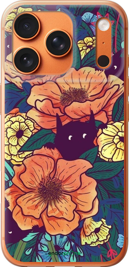 Силиконовый чехол С изображением полевых цветов для Apple iPhone 17 PRO MAX - 6419u-4029 изображение 