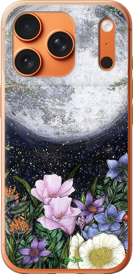 Силиконовый чехол Полночь в саду II для Apple iPhone 17 PRO MAX - 6424u-4029 изображение 