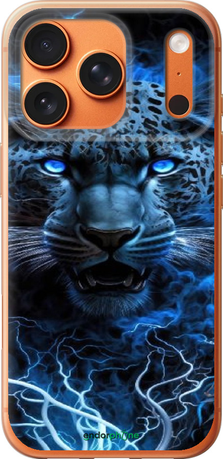 Силиконовый чехол Ледяной леопард для Apple iPhone 17 PRO MAX - 6460u-4029 изображение 