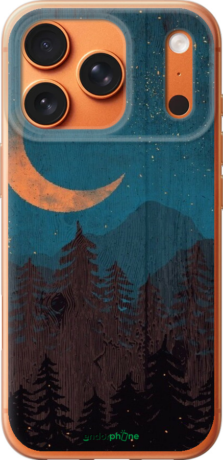 Силиконовый чехол Звездный лес для Apple iPhone 17 PRO MAX - 6480u-4029 изображение 