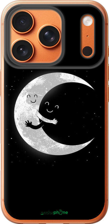 Силиконовый чехол Лунные объятия для Apple iPhone 17 PRO MAX - 6508u-4029 изображение 