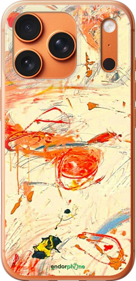 Силиконовый чехол Динамичная картина с хаотичными мазками для Apple iPhone 17 PRO MAX - 6540u-4029 изображение 