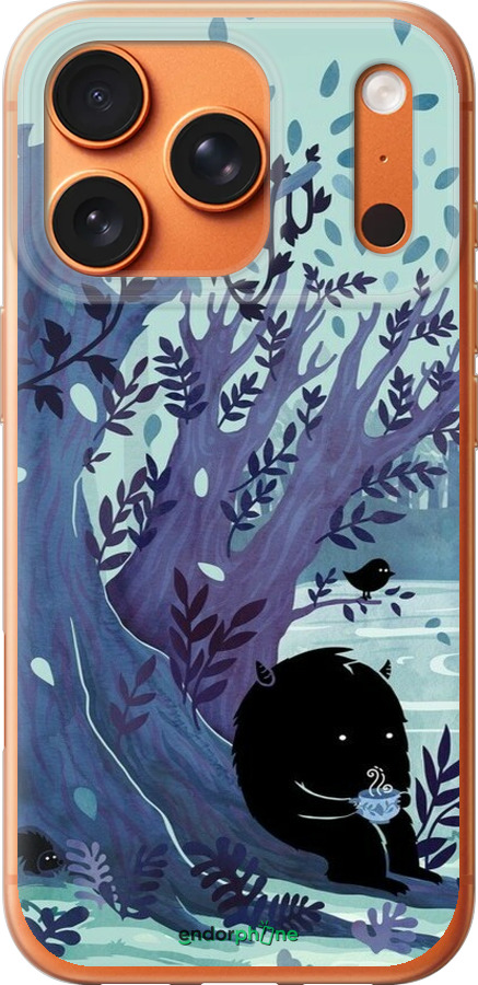 Силиконовый чехол Арт принт Тихое место чая для Apple iPhone 17 PRO MAX - 6544u-4029 изображение 