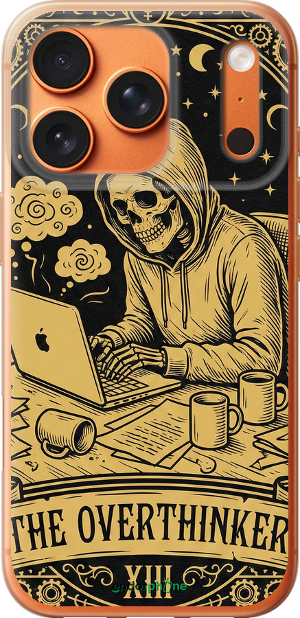 Силиконовый чехол The Overthinker для Apple iPhone 17 PRO MAX - 6774u-4029 изображение 