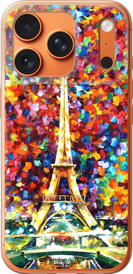 Силиконовый чехол Париж для Apple iPhone 17 PRO MAX - 830u-4029 изображение 