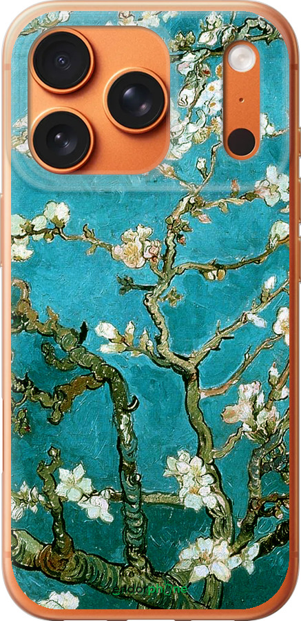 Силиконовый чехол Винсент Ван Гог. Сакура для Apple iPhone 17 PRO MAX - 841u-4029 изображение 