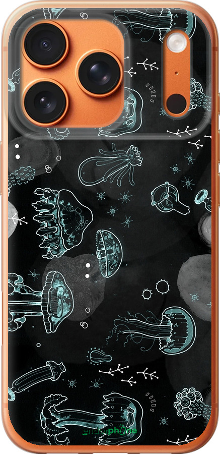 Силиконовый чехол Медузы для Apple iPhone 17 PRO MAX - 906u-4029 изображение 