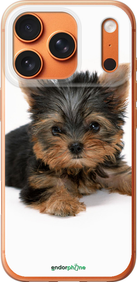 Силиконовый чехол Щенок йоркширского терьера для Apple iPhone 17 PRO MAX - 931u-4029 изображение 
