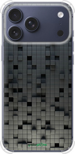 Силикон с усиленными углами чехол Кубики для Apple iPhone 17 PRO - 1061sp-4030 изображение 