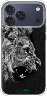 Силикон с усиленными углами чехол Лев для Apple iPhone 17 PRO - 1080sp-4030 изображение 