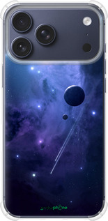 Силикон с усиленными углами чехол Планеты в синем космосе для Apple iPhone 17 PRO - 171sp-4030 изображение 
