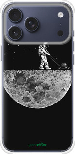 Силикон с усиленными углами чехол Moon in dark для Apple iPhone 17 PRO - 4176sp-4030 изображение 