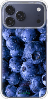 Силикон с усиленными углами чехол Голубика для Apple iPhone 17 PRO - 4459sp-4030 изображение 