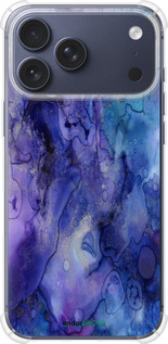 Силикон с усиленными углами чехол Мрамор 7 для Apple iPhone 17 PRO - 4802sp-4030 изображение 