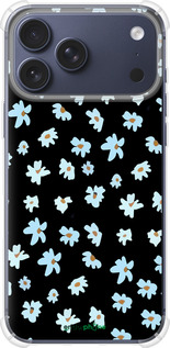 Силикон с усиленными углами чехол Цветочный для Apple iPhone 17 PRO - 4900sp-4030 изображение 