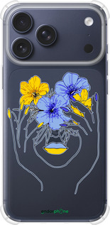 Силикон с усиленными углами чехол Девушка v4 для Apple iPhone 17 PRO - 5276sp-4030 изображение 