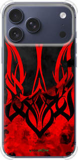 Силикон с усиленными углами чехол Герб Украины v2 для Apple iPhone 17 PRO - 5312sp-4030 изображение 